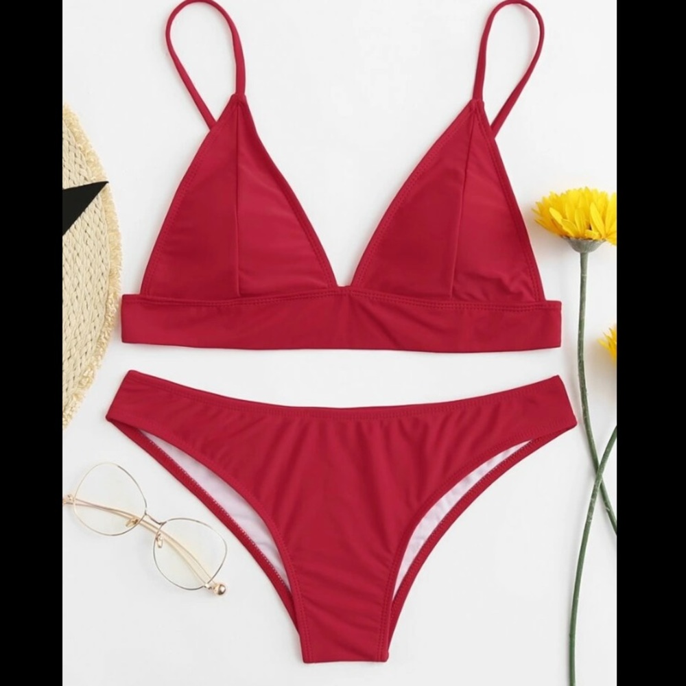 Bold Red Bikini